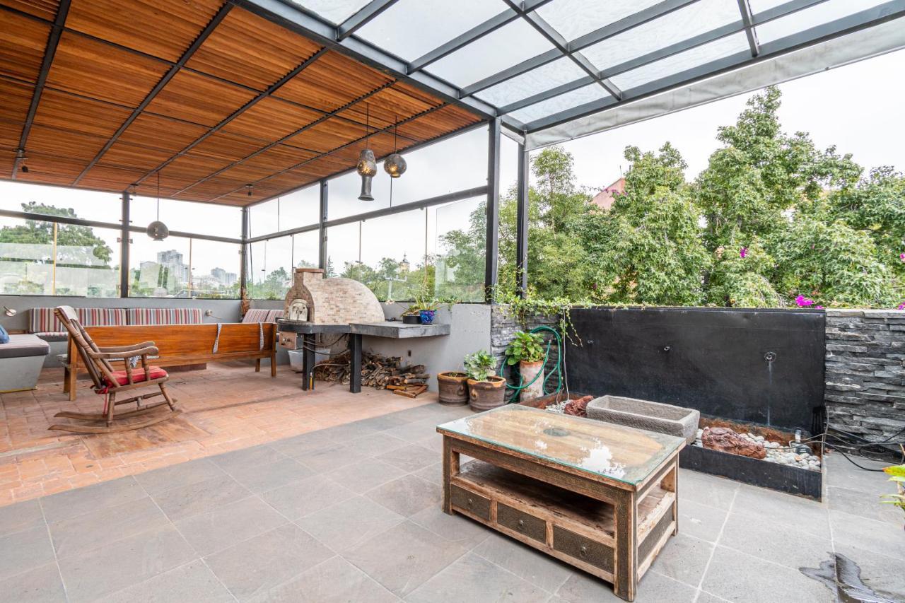 Terraza & Loft San Angel Apartman Mexikóváros Kültér fotó